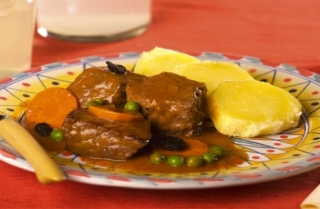 Estofado de res